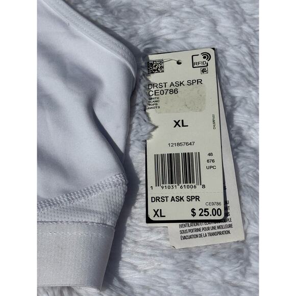 Adidas Gray Sports Bra Sz XL - Picture 3 of 3